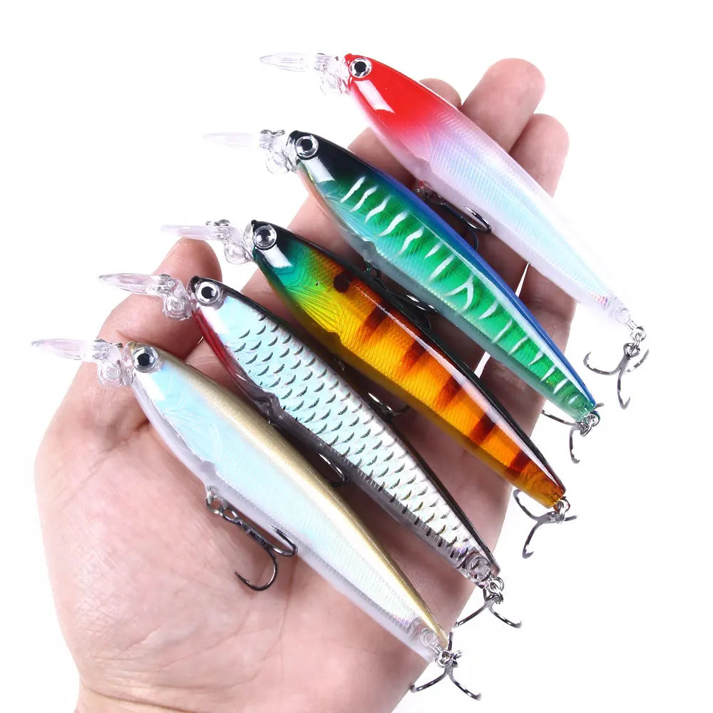 11.5CM 16.5G Sinking Minnow Lure Hard Plastic Fish Lure Fishing Bait Hard Bait Beach Pesca Bass Perch Fishing MegaBDM