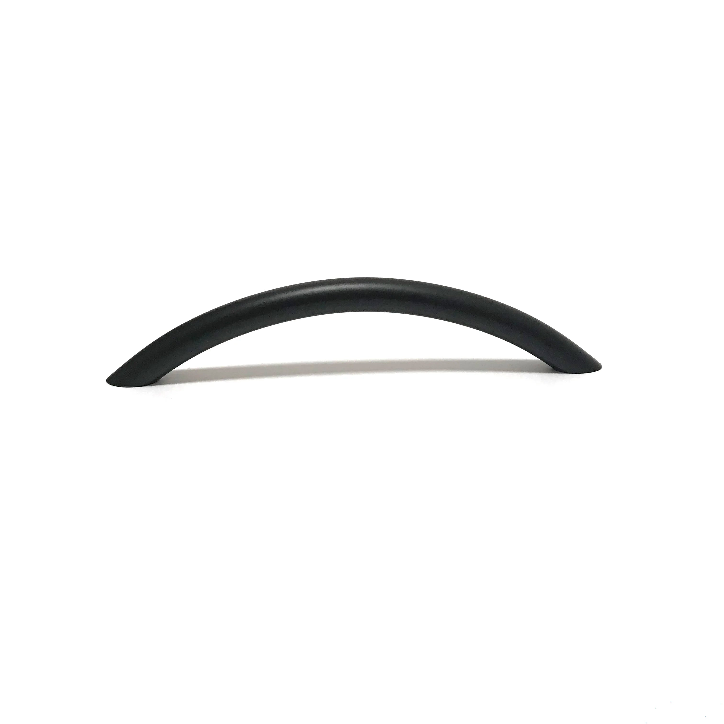 U Shape Customizable Size 96/128/160/192mm Cabinet Drawer Handles Black Color Never Rust Contemporary Design for Kitchen Bedroom