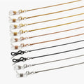 Fashion Snake Glasses Chain Copper Eyeglass Chain with Lobster Face Mask Sunglasses Strap Holder