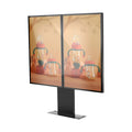 55 Inch Dual Screen Outdoor IP66 Waterproof Dustproof 4K LCD Touch Screen Android Digital Signage Display Built-In CMS