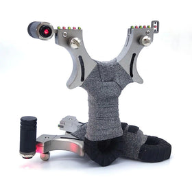 Stainless Steel Slingshot Strong Shooting Fish Hunting Professional Adult Slingshot