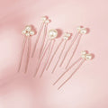 Pearl Bridal Hair Clip Hair Pin(6 Pieces) Wedding Pearl Hair Pin