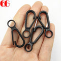Plastic Snap Clip Hook Camping Carabiner Buckle Outdoor Tent Accessories Multifunction  Equipment Small Hooks for Lights Hanging