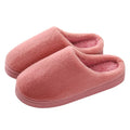 Women Winter Home Slippers Non-slip Soft Winter Warm House Slippers Indoor Bedroom Lovers Couples Floor Shoes