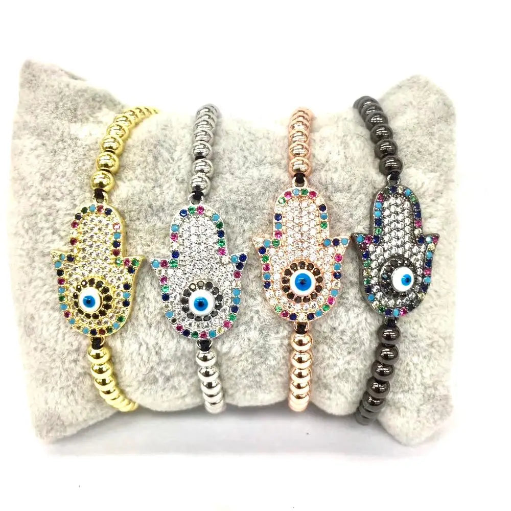 BMZ 2026 Wholesale Price Bracelet Jewelry Custom Evil Eye Bracelet