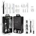 115 in 1 Precision Screwdriver Set Laptop Mobile Screwdriver Kit Magnetic Impact Driver Bits Set With Case Computer Repair Tool
