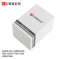 CURREN  Original Box White CARTOM PAPER Not Included the Watch Gift Packing