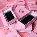 Lashes Extensions Wholesale Easy Fanning Matte 0.03 Fluffy Easy Fan Lashes Tray Easy Fans Eyelash Extention