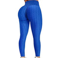 Jacquard Bubble Yoga Pants Tight Running Fitness Buttock Sports Pants for Women