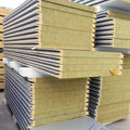 Canglong Modern Fireproof Galvanized Steel Soundproof Warehouse Wall Roofing Insulation Rock Wool Sandwich Panel CE Certified