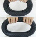 Nedong Airless Solid Tires 10x2.125 for New Dualtron/ Inokim OX/ Zero 11/ Apollo Light and Elastic New Series