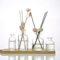 Clear for  Glass Bottles 50ml 100ml 150ml 250ml 350ml Aroma Oil Diffuser Bottle with Cork Stopper