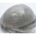 Virgin Human Hair Pu with Lace Front Toupee Cheap Toupee for Men
