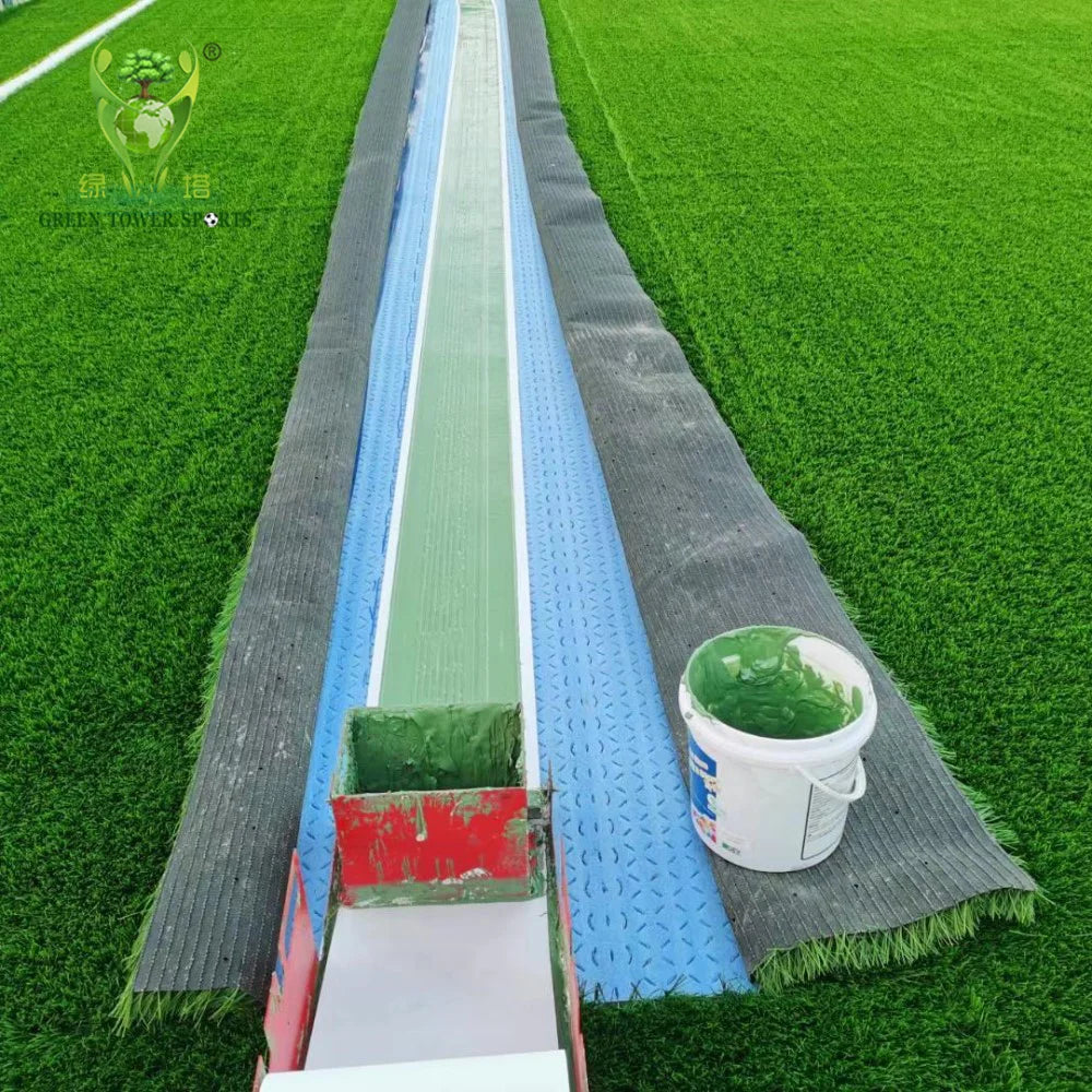 Installation Grass Shock Pad Custom Rubber Shock Pad 10mm Shock Pad for Artificial Grass Skyjade