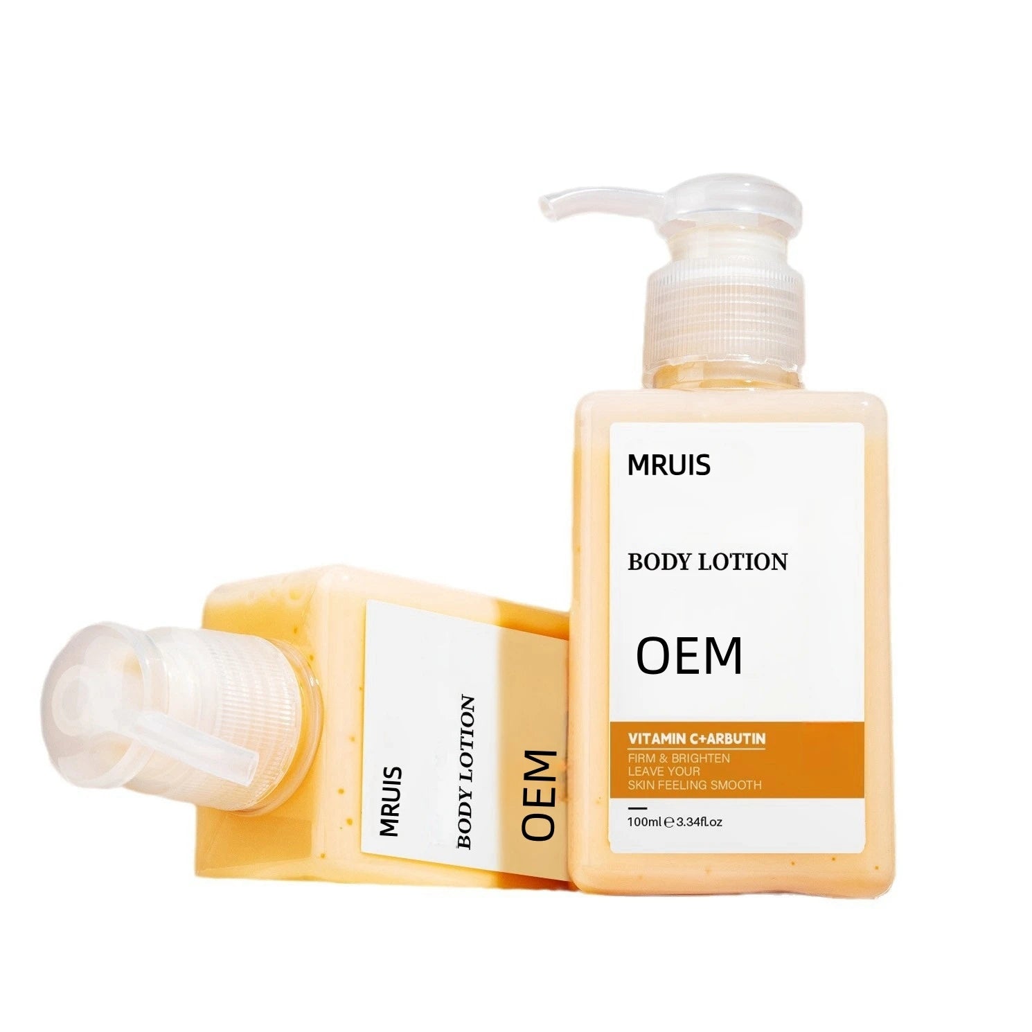 MRUIS Turmeric Body Lotion Back Acne Whitening Brightening Skin Mild Non-irritating Brightening Body Lotion