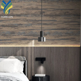 27-Year Waterproof Fabric Textured Vinyl Luxury Living Room Wallpaper Modern Home Decoration Wall Covering for Hotels