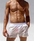 Low Price Transparent Swimwear Men Sexy Swim Trunk Shorts Beach
