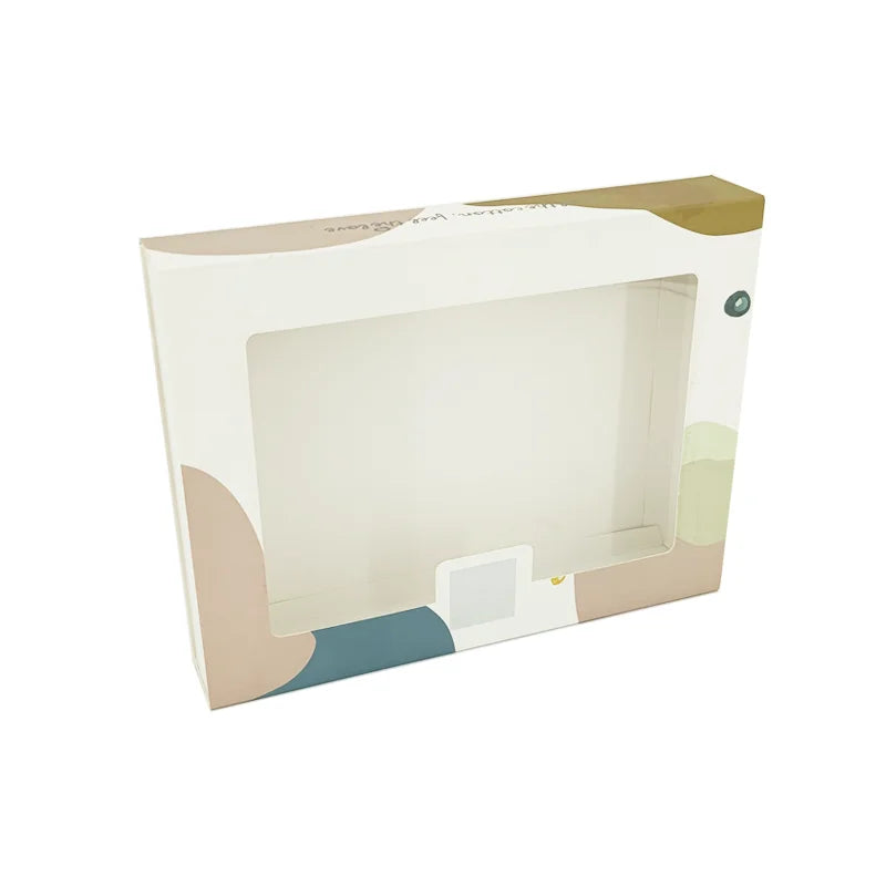 Eco-Friendly Custom Printed Paper Box with clear Window Wholesale Packaging Gift Boxes for Chocolate
