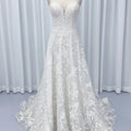 Jancember HX25 Vintage Lace Embroiodery Sweetheart A-line Formal Gowns