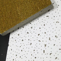 Acoustic Mineral Wool 2x2 595x595x12mm Ceiling Board RH70 Pinhole Modern Design Style Fireproof Square Tile for Hotel