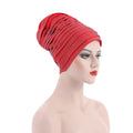 Factory Wholesale Stock 10 Kinds of Colors Hot Drill African Cap African Ethnic Style for Daily Use