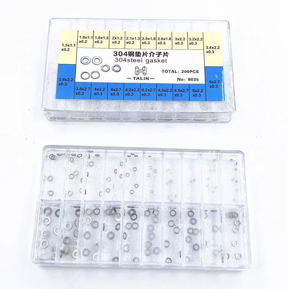 Repair Watch AccessoriesWatch Crown Head Gasket 304 Steel Meson Plate Reinforced Waterproof Gasket for Crown Handle
