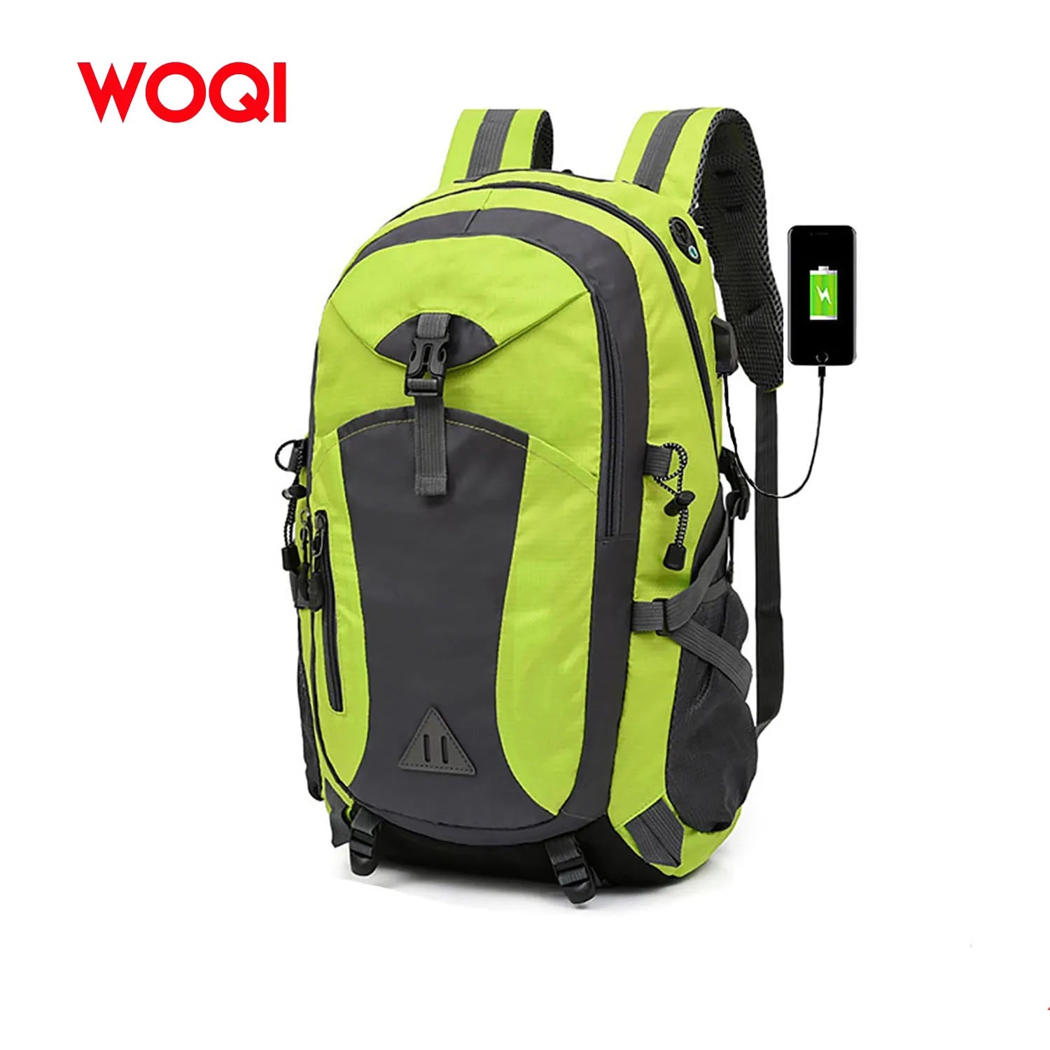 WOQI Outdoor 40L Mountaineering Backpack for Men and Women Waterproof Lightweight Small Travel Backpack