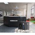 ICEGALAX Best 2-8 Person Yacusie Pool Foldable Bathtub Hot Tub Cold Plunge Party Plunge Inflatable Octagon Tub