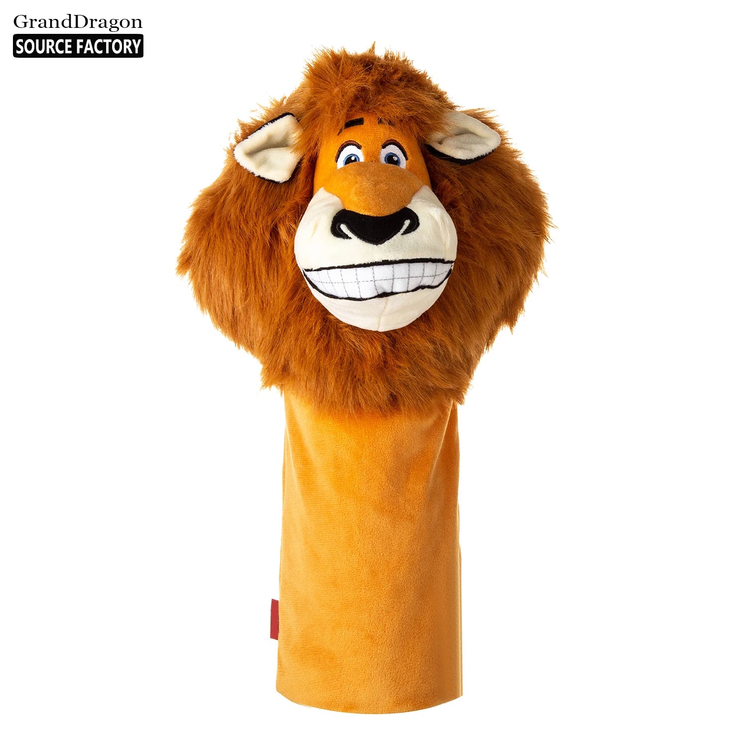 Hot Selling Wholesale Soft Nap Elastic Lion Head Custom Golf Club Cover Headcovers Animals for Man