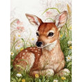 Animal Deer DIY Diamond Painting 5D Fashion Wall Art Rhinestone Canvas Paint Diamond Painting Wholesale