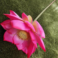 New Arrival N-0140 Artificial Silk Lotus Flowers Faux Water Lily Pad Simulation for Home Decor