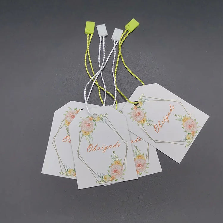 Customized Factory Direct Sales Custom Tags Label Brands Clothing Tag Tags for Earrings