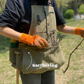 Eternal Eagle LY-1004 Top Selling Heavy-Duty Eco-Friendly Waterproof Canvas Wood Sleeveless Multi-Function Tool Apron 52x78cm