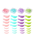 Reusable Lash Lifting Tools Kit Silicon Eyelash Lift Shields 7 Pairs Lash Lift Silicone Pads Colored Silicone Gasket