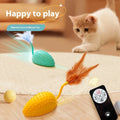 Electric Rubber Mouse Remote Control Smart Tease Cat Chew Cat Toy Supplies