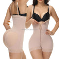Women's Abdominal Compression Corset Adjustable Shoulder Strap Shapewear High Waist Trainer Butt Lifter Seamless Shaper Pants