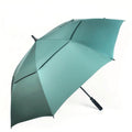 Custom Printed Semi Automatic Straight Shaft Golf Hook Handle Umbrellas Modern Design Business Logo Print Promotional Umbrellas