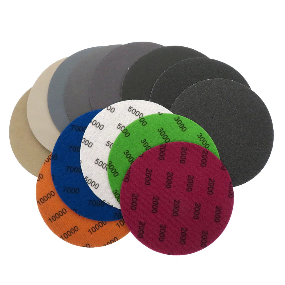 Vibratite 996A+ 5inch Silicon Carbide Sand Paper Wet/Dry Waterproof Sandpaper Abrasive Sanding Disc for Wood Metal Car Polishing