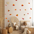 Removable Kids Baby Room DIY Autumn Leaves Wall Stickers for Living Room Decoration