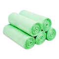 Custom Green PLA PBAT Corn Starch Biodegradable Household Degradable Rubbish Bags Compostable Plastic Garbage Bags