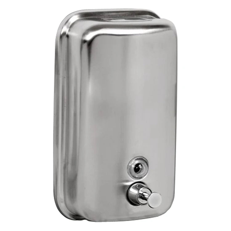 1L / 1000ml Wall Mounted Brushed SUS304 Stainless Steel Soap Dispenser