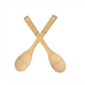 Wholesale 30cm Natural Bamboo Wooden Spatula Mixing Scoop Kitchenware Spoon for Kitchen