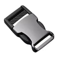 Manufacturers Wholesale 35MM Clip Side Quick Release Metal Metal Half Belt Buckle Custom Logo Slide Adjustable Metal Buckle
