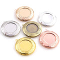 20mm Inner Size Photo Locket Pendants Blank Tray Locket Pendant for DIY Cabochon Photo Essential Oil Diffuser Necklace