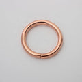 Nolvo World 7 Colors Full Size Rose Gold Metal Gate O Ring Customizable Clasp for Bags