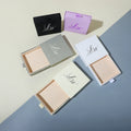 Lionwrapack Custom Logo Jewelry Drawer Set Eco-Friendly Recyclable Boxes With Faux Velvet Lining for Earrings Necklaces