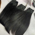 Best Quality Super Double Drawn Bone Straight Weft Natural Black Raw Vietnamese Human Hair Extensions 26" Available