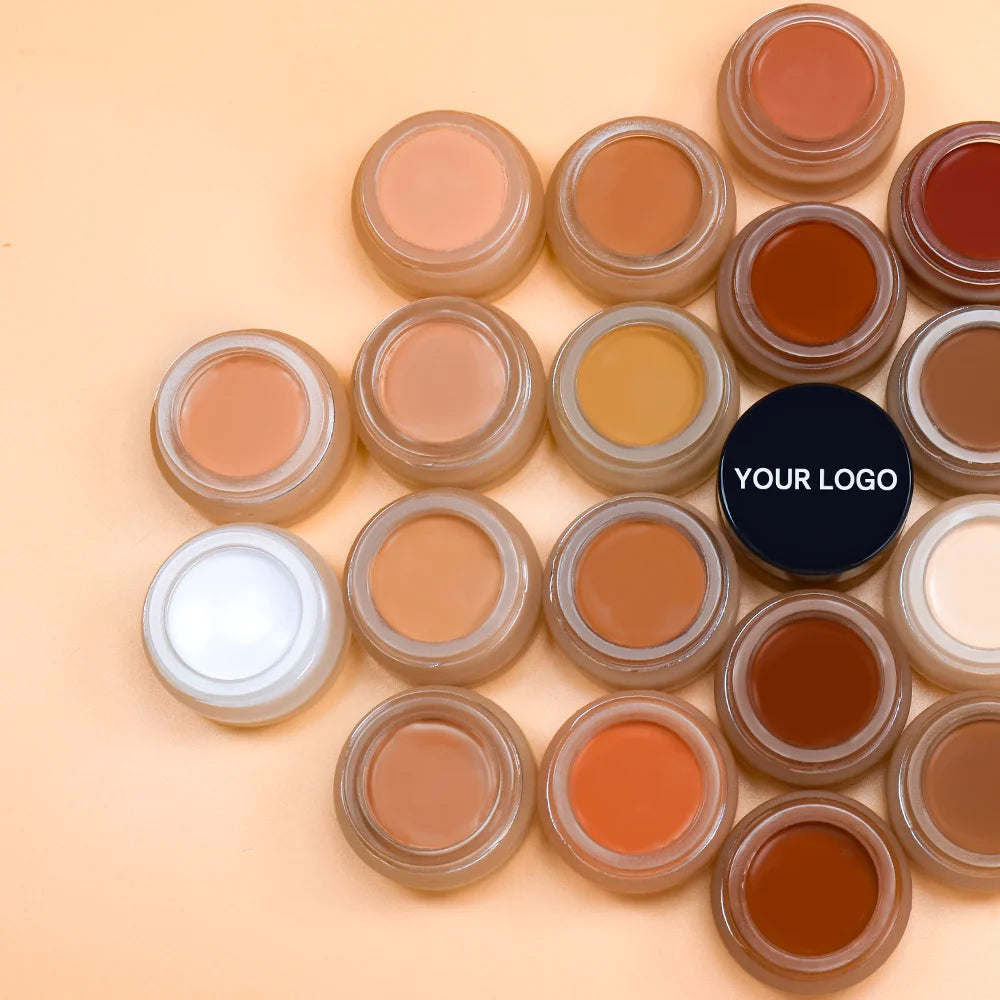 Private Label High Pigment Concealer Creamy Makeup Light Weight Long Lasting Vegan Full Coverage Concealer for Face and Body