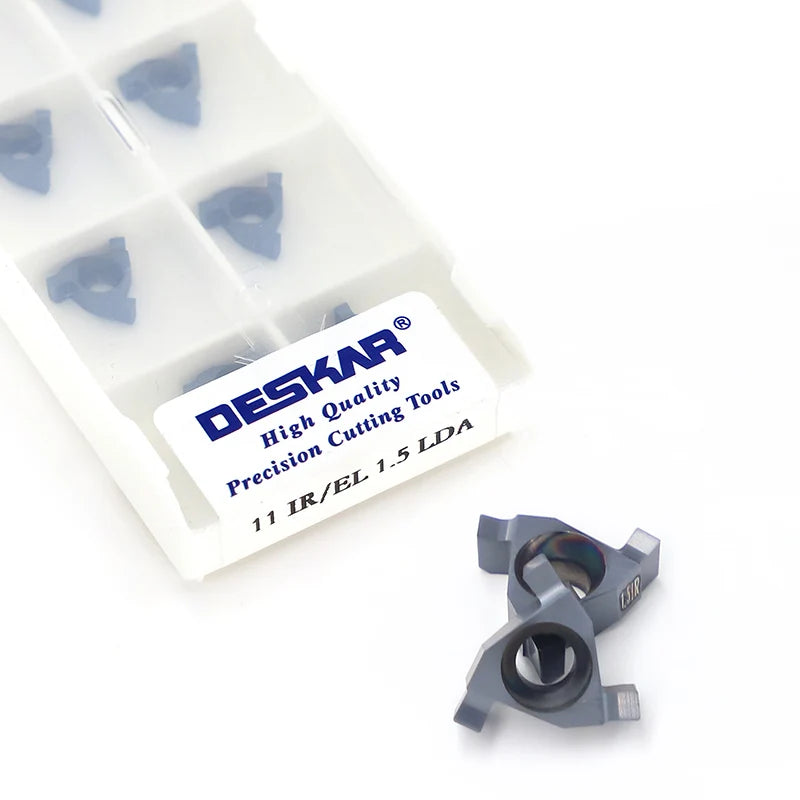 For DESKAR 11 IR/EL 1.5 LDA Tungsten CNC Carbide Inserts Triangle Shape Turning Tool with China CVD Coating OEM Customizable