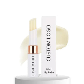 Lip Care Custom Logo Nourished Moisture Repairing Lips Balm Private Label Mint Hydrating Deep Moisturizing Lip Balm Chapstick